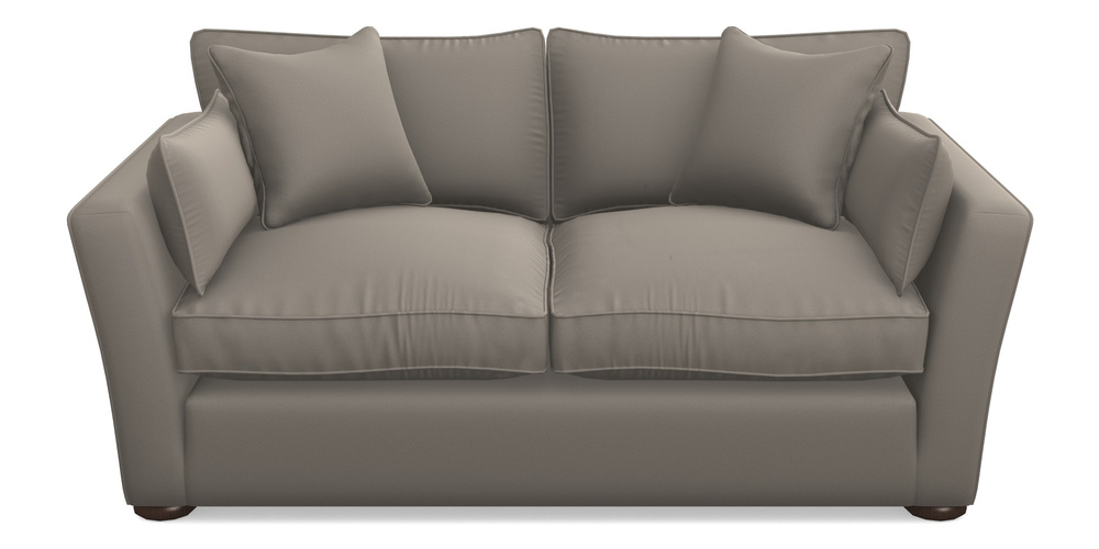 Product photograph of Aldeburgh 2 5 Seater Sofa In Clever Glossy Velvet - Mole from Sofas and Stuff Limited