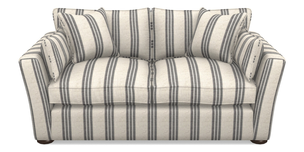 Product photograph of Aldeburgh 2 5 Seater Sofa In Cloth 18 Stripes - Bengal - Bible Black from Sofas and Stuff Limited