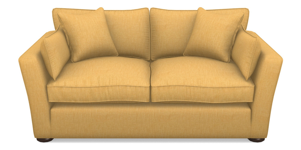 Product photograph of Aldeburgh 2 5 Seater Sofa In Clever Cotton Mix - Mustard from Sofas and Stuff Limited