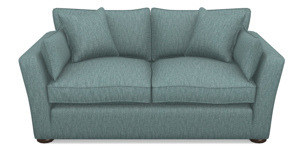 Product photograph of Aldeburgh 2 5 Seater Sofa In Clever Cotton Mix - Teal from Sofas and Stuff Limited