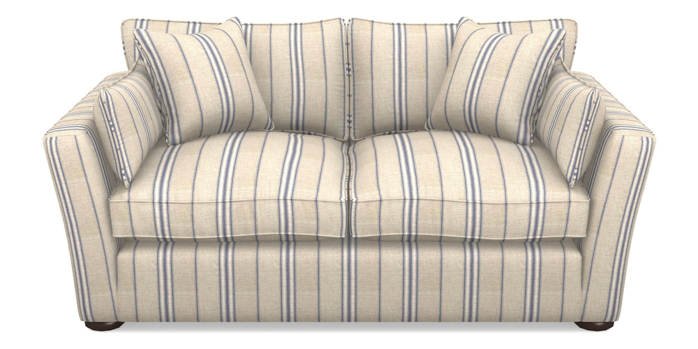 Product photograph of Aldeburgh 2 5 Seater Sofa In Cloth 18 Stripes - Regimental - Indigo from Sofas and Stuff Limited