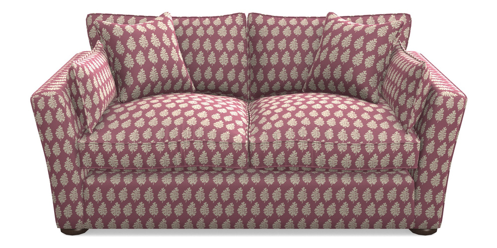 Product photograph of Aldeburgh 2 5 Seater Sofa In Cloth 21 - Oak Leaf - Cassis from Sofas and Stuff Limited