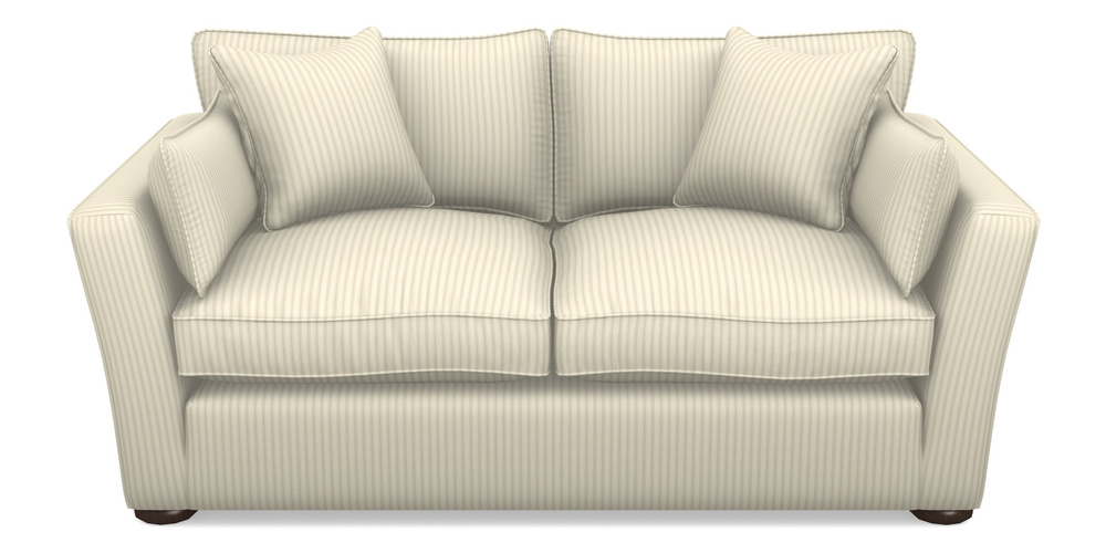 Product photograph of Aldeburgh 2 5 Seater Sofa In Cotton Stripe - Grey from Sofas and Stuff Limited