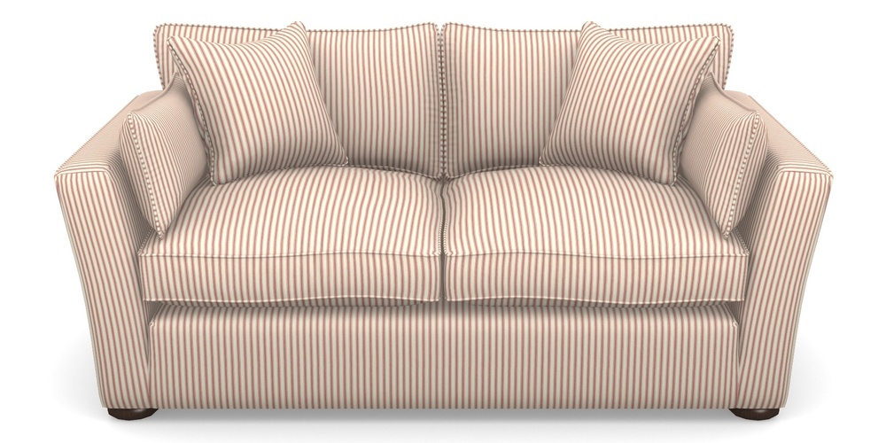 Product photograph of Aldeburgh 2 5 Seater Sofa In Cotton Stripe - Peony from Sofas and Stuff Limited