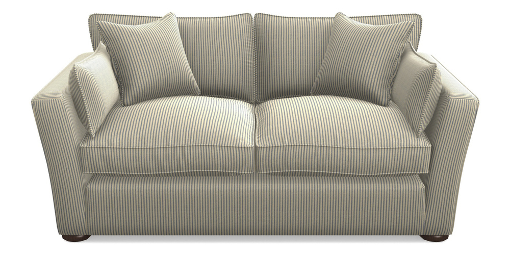 Product photograph of Aldeburgh 2 5 Seater Sofa In Cloth 21 - Simple Stripe - Bilberry from Sofas and Stuff Limited