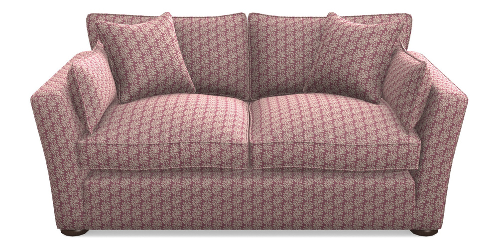 Product photograph of Aldeburgh 2 5 Seater Sofa In Cloth 21 - Spring Twig - Cassis from Sofas and Stuff Limited