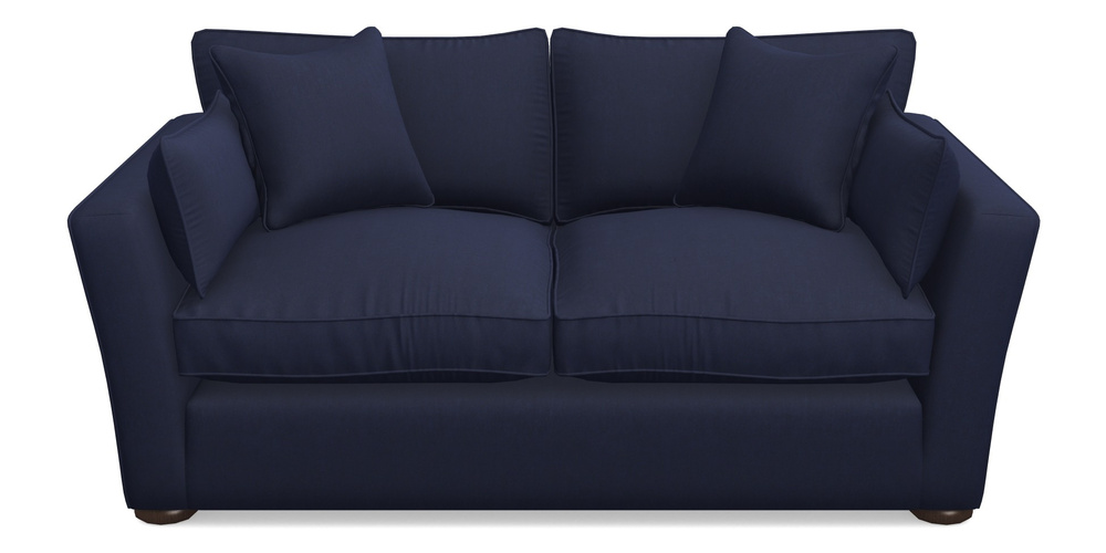 Product photograph of Aldeburgh 2 5 Seater Sofa In Clever Tough And Eco Velvet - Indigo from Sofas and Stuff Limited