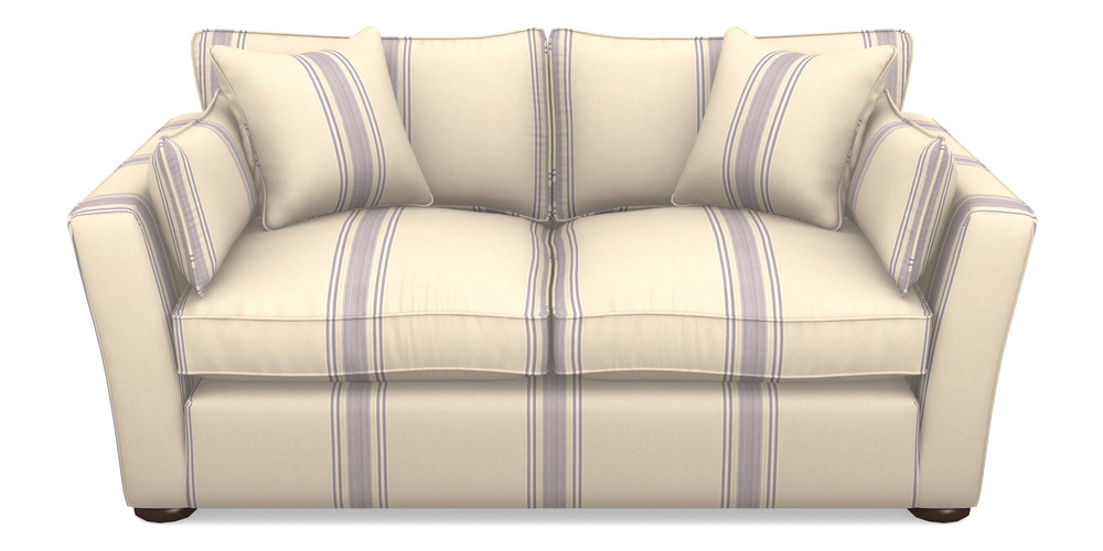 Product photograph of Aldeburgh 2 5 Seater Sofa In Cloth 22 - Racing Stripes Cheltenham - Blueberry from Sofas and Stuff Limited