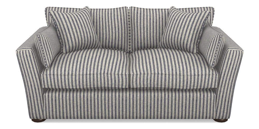 Product photograph of Aldeburgh 2 5 Seater Sofa In Cloth 22 - Pinstripe - Deep Water from Sofas and Stuff Limited