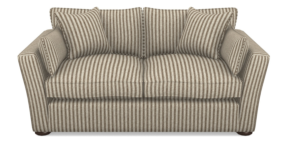 Product photograph of Aldeburgh 2 5 Seater Sofa In Cloth 22 - Pinstripe - Peat from Sofas and Stuff Limited