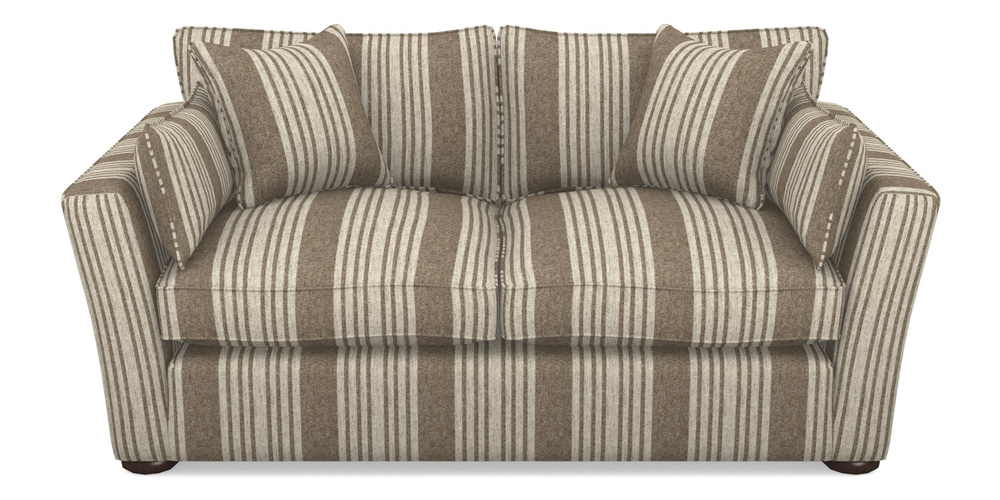 Product photograph of Aldeburgh 2 5 Seater Sofa In Cloth 22 - Bayadere - Peat from Sofas and Stuff Limited