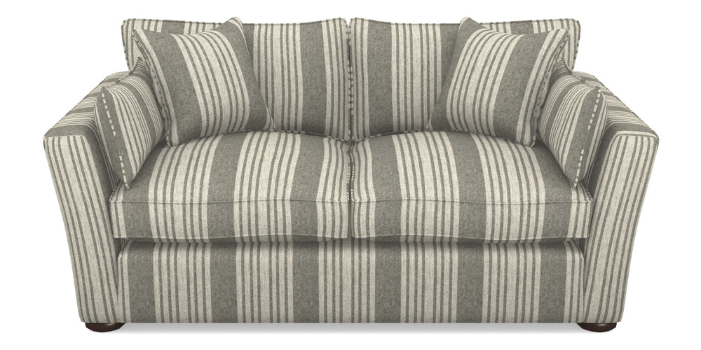 Product photograph of Aldeburgh 2 5 Seater Sofa In Cloth 22 - Bayadere - Seal from Sofas and Stuff Limited