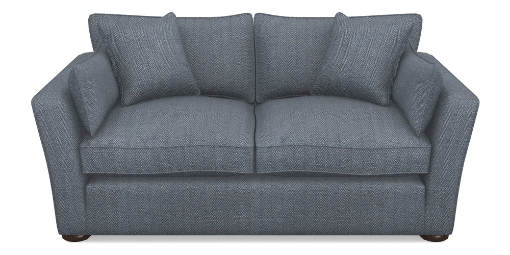 Product photograph of Aldeburgh 2 5 Seater Sofa In Dundee Herringbone - Denim from Sofas and Stuff Limited