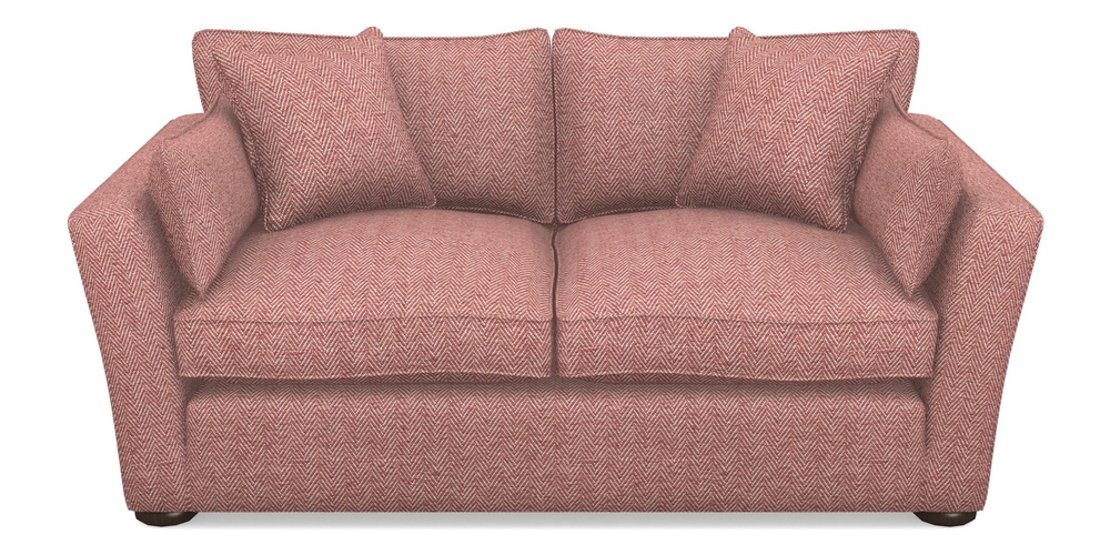 Product photograph of Aldeburgh 2 5 Seater Sofa In Dundee Herringbone - Rose from Sofas and Stuff Limited