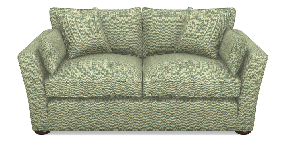 Product photograph of Aldeburgh 2 5 Seater Sofa In Dundee Herringbone - Sage from Sofas and Stuff Limited