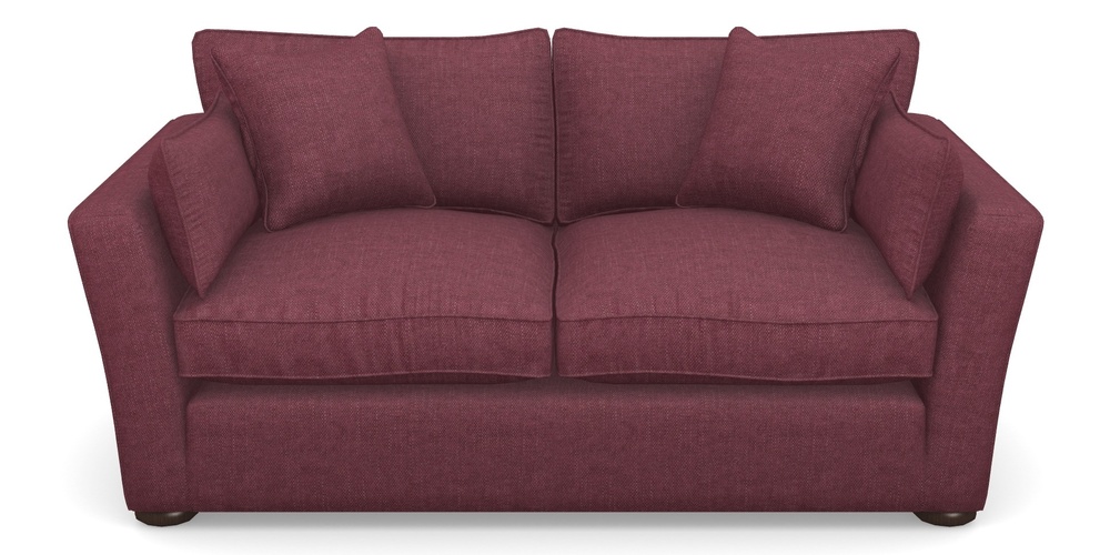 Product photograph of Aldeburgh 2 5 Seater Sofa In Easy Clean Plain - Chianti from Sofas and Stuff Limited