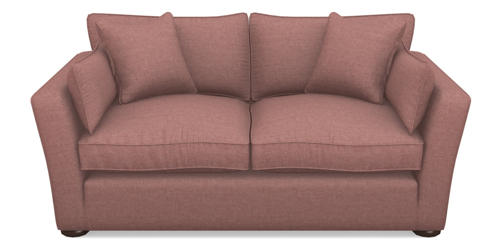 Product photograph of Aldeburgh 2 5 Seater Sofa In Easy Clean Plain - Rosewood from Sofas and Stuff Limited