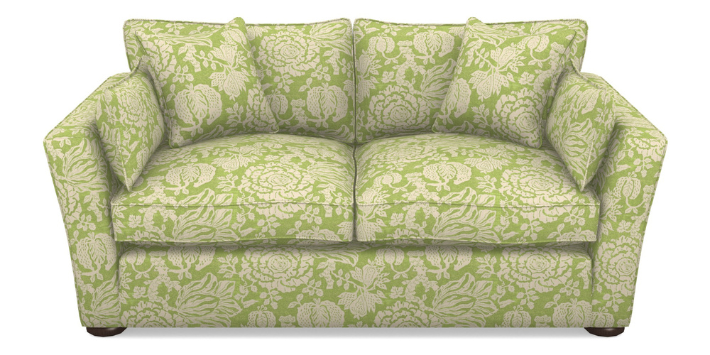 Product photograph of Aldeburgh 2 5 Seater Sofa In V A Brompton Collection - Flowering Kale - Lime from Sofas and Stuff Limited