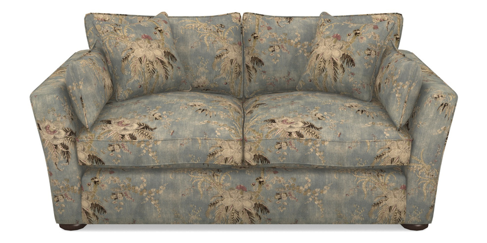 Product photograph of Aldeburgh 2 5 Seater Sofa In Floral Linen - Zefferino Danish Girl from Sofas and Stuff Limited