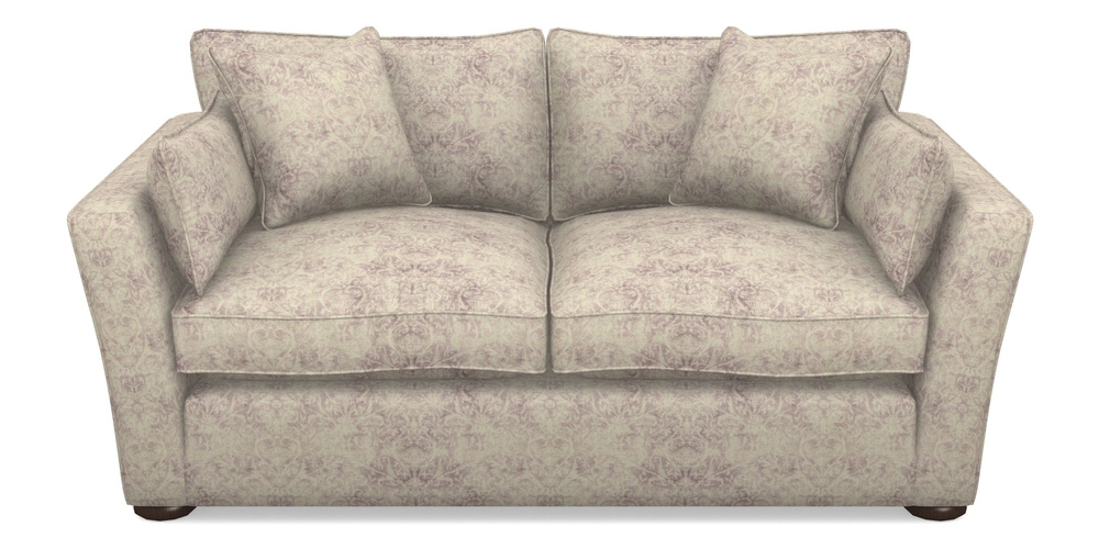 Product photograph of Aldeburgh 2 5 Seater Sofa In Grace Linen - Grape from Sofas and Stuff Limited