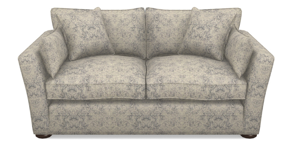 Product photograph of Aldeburgh 2 5 Seater Sofa In Grace Linen - Sapphire from Sofas and Stuff Limited