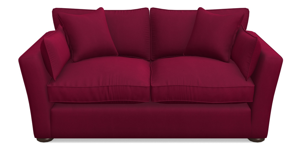 Product photograph of Aldeburgh 2 5 Seater Sofa In House Clever Velvet - Wine from Sofas and Stuff Limited