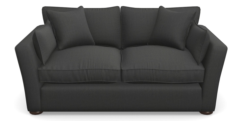 Product photograph of Aldeburgh 2 5 Seater Sofa In House Velvet - Charcoal from Sofas and Stuff Limited