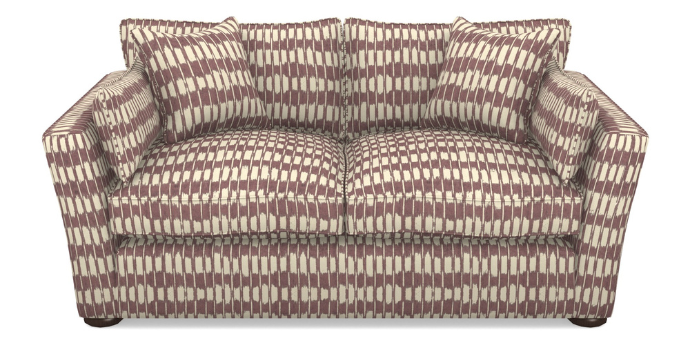 Product photograph of Aldeburgh 2 5 Seater Sofa In V A Brompton Collection - Ikat - Cacao from Sofas and Stuff Limited