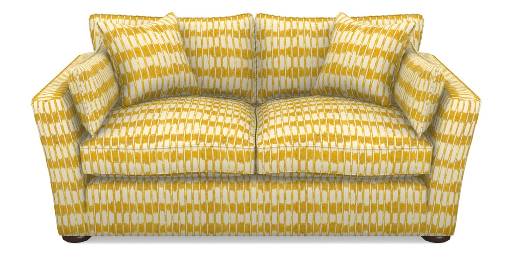 Product photograph of Aldeburgh 2 5 Seater Sofa In V A Brompton Collection - Ikat - Corn from Sofas and Stuff Limited