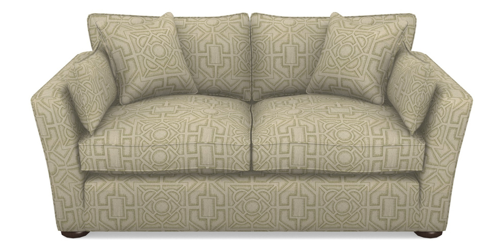 Product photograph of Aldeburgh 2 5 Seater Sofa In Rhs Collection - Large Knot Garden Linen - Olive from Sofas and Stuff Limited