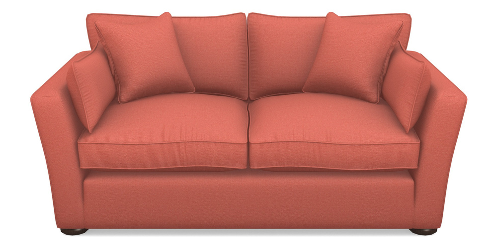 Product photograph of Aldeburgh 2 5 Seater Sofa In Plain Linen Cotton - Tequila Sunset from Sofas and Stuff Limited