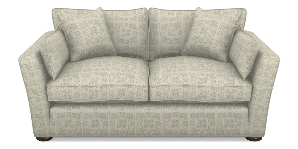 Product photograph of Aldeburgh 2 5 Seater Sofa In Rhs Collection - Small Knot Garden Cotton Weave - Pistachio from Sofas and Stuff Limited