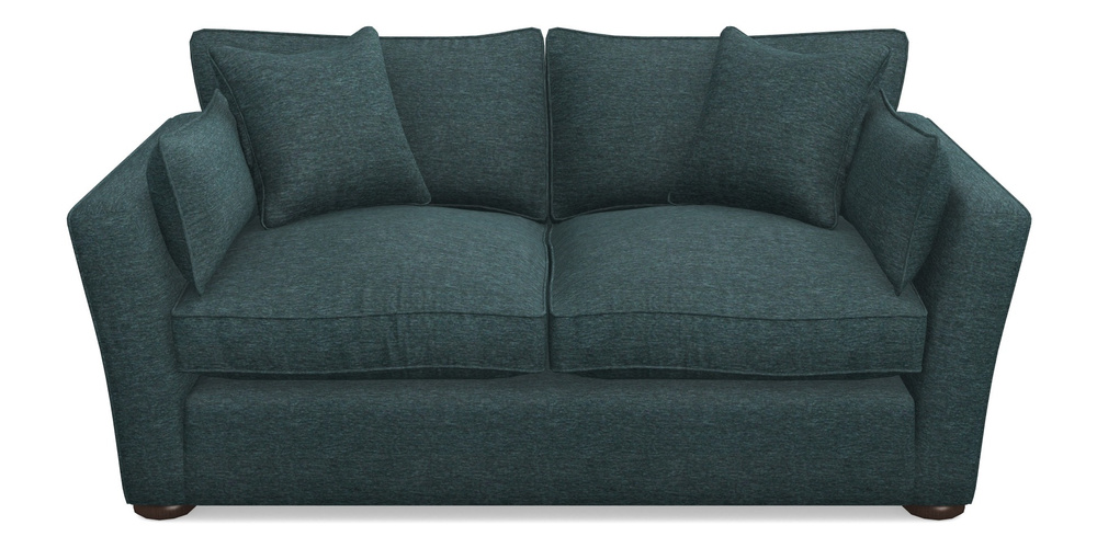 Product photograph of Aldeburgh 2 5 Seater Sofa In Textured Velvet - Atlantic from Sofas and Stuff Limited