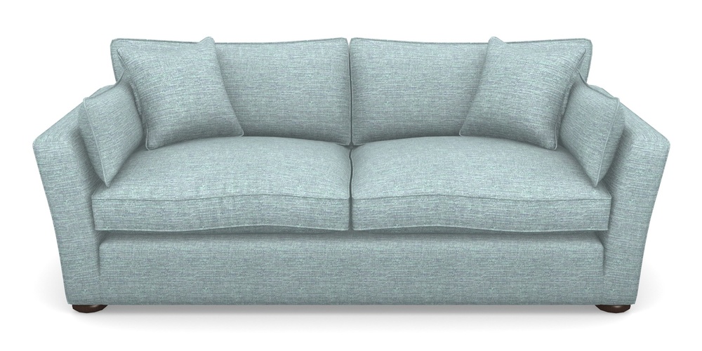 Product photograph of Aldeburgh 3 Seater Sofa In Aqua Clean Hove - Duck Egg from Sofas and Stuff Limited