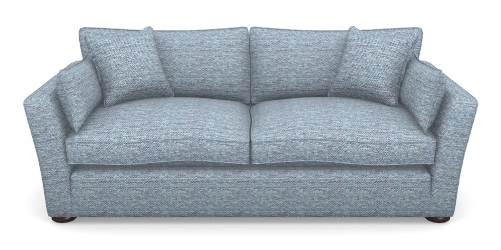 Product photograph of Aldeburgh 3 Seater Sofa In Aqua Clean Oban - Denim from Sofas and Stuff Limited