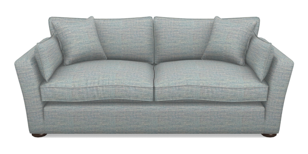 Product photograph of Aldeburgh 3 Seater Sofa In Basket Weave - Blue from Sofas and Stuff Limited