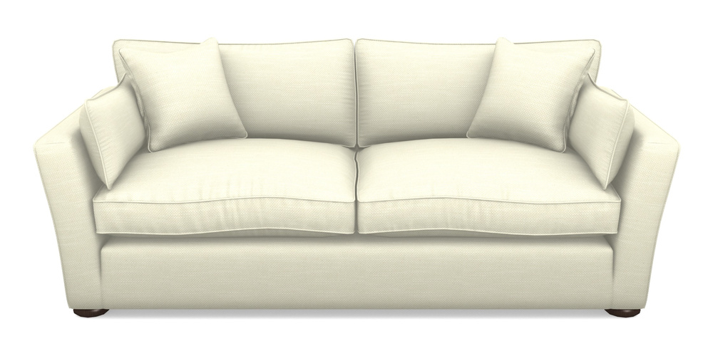 Product photograph of Aldeburgh 3 Seater Sofa In Basket Weave - Cream from Sofas and Stuff Limited