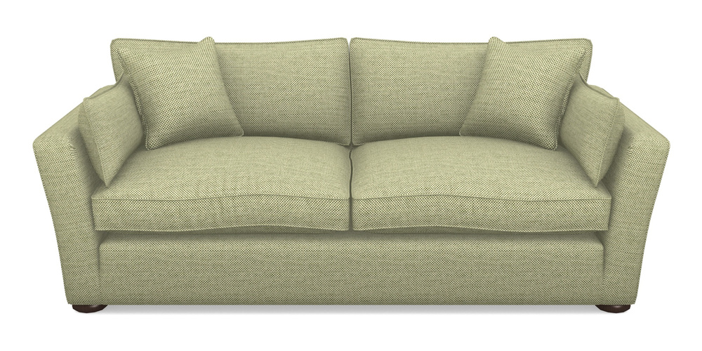 Product photograph of Aldeburgh 3 Seater Sofa In Basket Weave - Sage from Sofas and Stuff Limited
