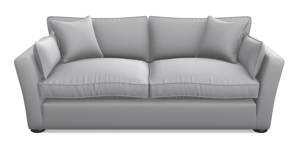 Product photograph of Aldeburgh 3 Seater Sofa In Clever Glossy Velvet - Fifty Shades from Sofas and Stuff Limited