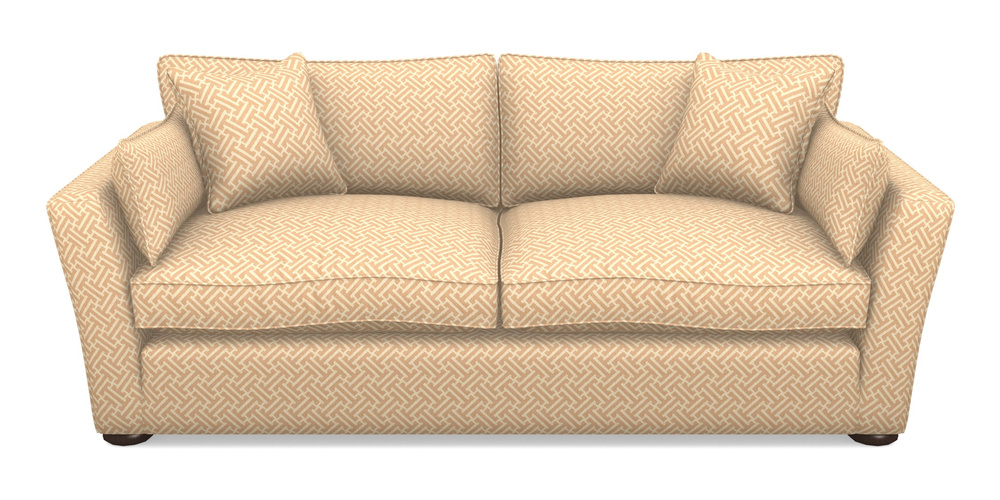 Product photograph of Aldeburgh 3 Seater Sofa In Cloth 18 - Key - Fudge from Sofas and Stuff Limited