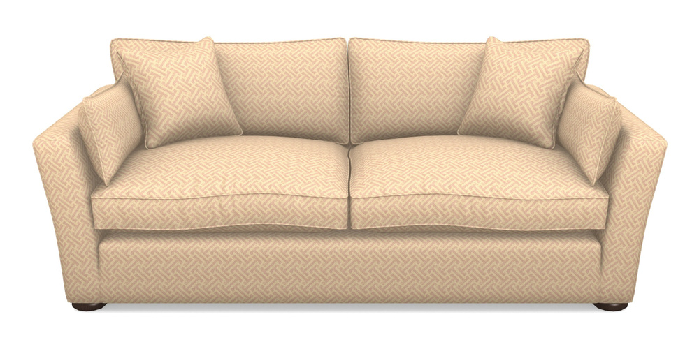 Product photograph of Aldeburgh 3 Seater Sofa In Cloth 18 - Key - Rose from Sofas and Stuff Limited