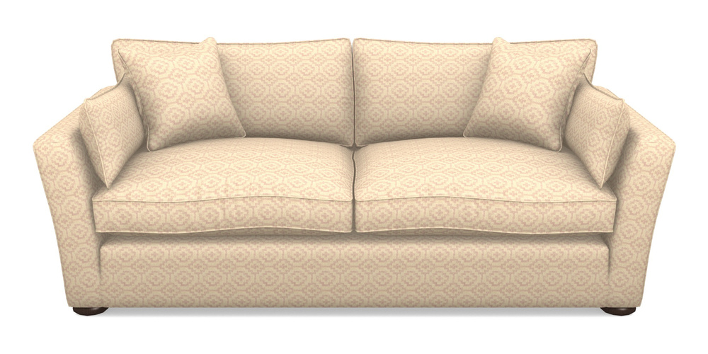 Product photograph of Aldeburgh 3 Seater Sofa In Cloth 18 - Tile - Rose from Sofas and Stuff Limited