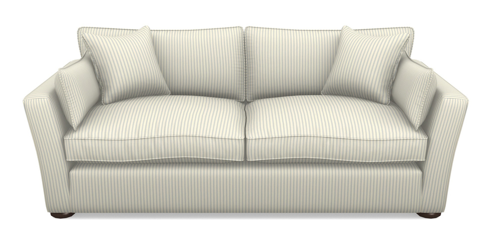 Product photograph of Aldeburgh 3 Seater Sofa In Cotton Stripe - Sky from Sofas and Stuff Limited