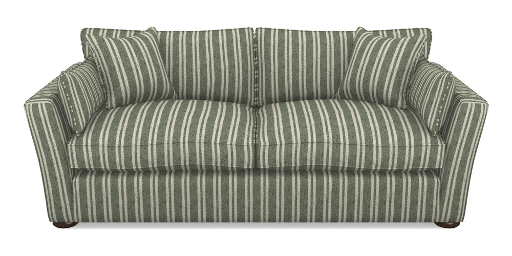 Product photograph of Aldeburgh 3 Seater Sofa In Cloth 22 - Barcode - Courgette from Sofas and Stuff Limited