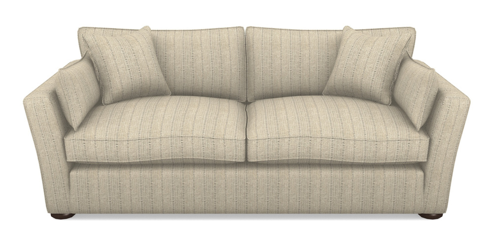 Product photograph of Aldeburgh 3 Seater Sofa In Cloth 20 - Design 1 - Natural Herringbone from Sofas and Stuff Limited