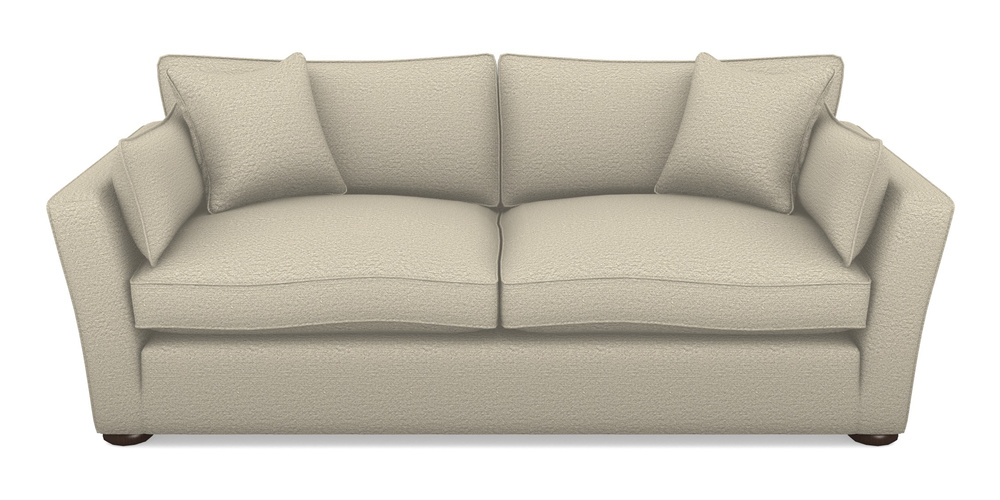 Product photograph of Aldeburgh 3 Seater Sofa In Cloth 20 - Design 6 - Natural Linen from Sofas and Stuff Limited