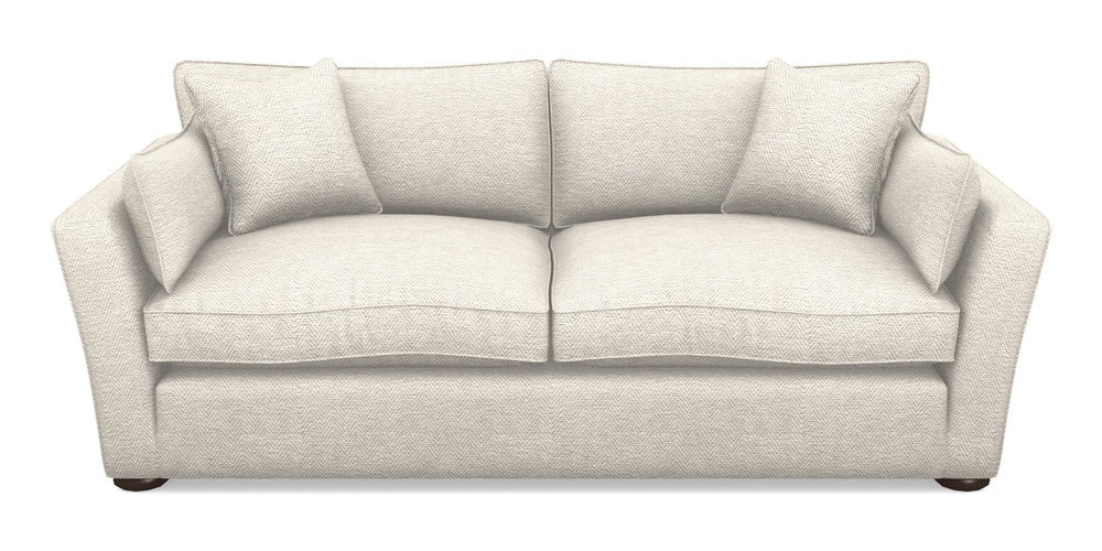 Product photograph of Aldeburgh 3 Seater Sofa In Dundee Herringbone - Linen from Sofas and Stuff Limited