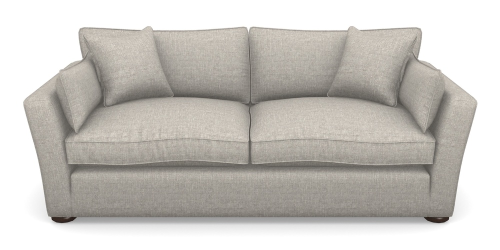 Product photograph of Aldeburgh 3 Seater Sofa In Easy Clean Plain - Dove from Sofas and Stuff Limited