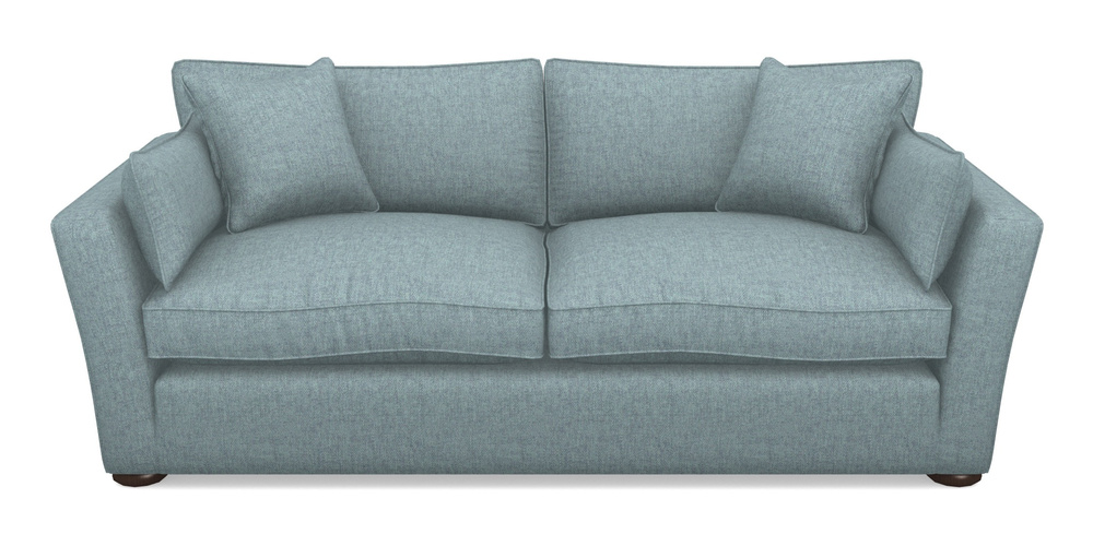 Product photograph of Aldeburgh 3 Seater Sofa In Easy Clean Plain - Polar from Sofas and Stuff Limited