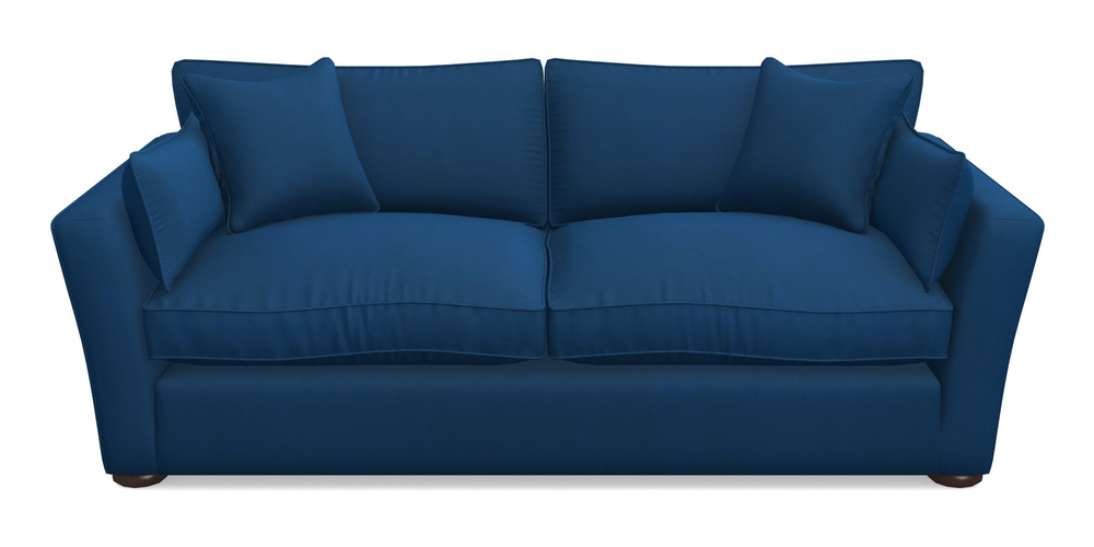 Product photograph of Aldeburgh 3 Seater Sofa In House Clever Velvet - Royal from Sofas and Stuff Limited